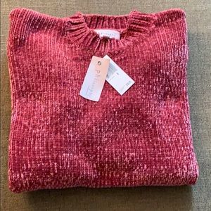 Chenille sweater